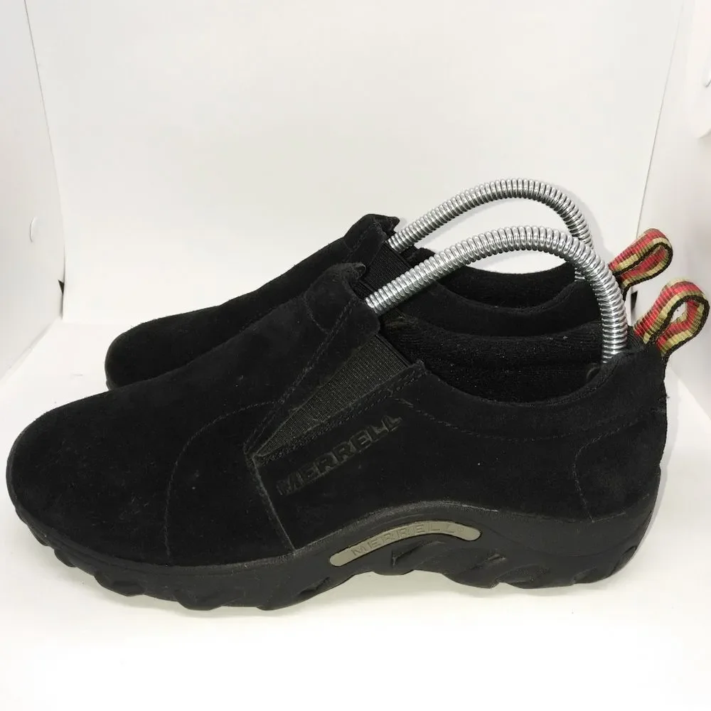 Merrell‎ Black Jungle Moccasins  Youth Juniors Size 6